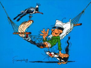Gaston Lagaffe Hamac